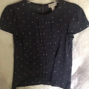 Loft Peter-Pan collar professional blouse